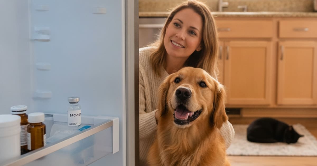 bpc 157 store in fridge BPC-157 Refrigeration for Dogs — Storage Explained · pawgen NAD+